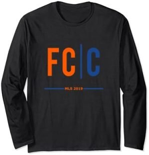 Cincinnati Soccer Orange & Blue 2019 Long Sleeve Men Women