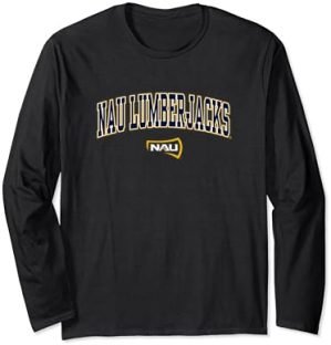 Northern Arizona Lumberjacks Arch Over Officially Licensed Long Sleeve T-Shirt