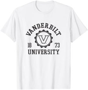 Vanderbilt Commodores Stamp Logo Officially Licensed T-Shirt