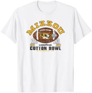 Missouri Tigers Cotton Bowl 2023 Football Vintage Logo T-Shirt