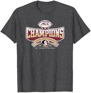 Florida State Seminoles ACC Champs 2023 Football Locker Room T-Shirt