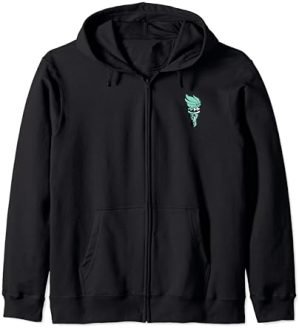 New York Liberty Top Court Zip Hoodie