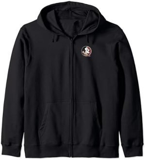 Florida State Seminoles Left Chest Officially Licensed Zip Hoodie