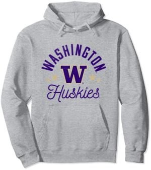 University of Washington Huskies Logo Pullover Hoodie