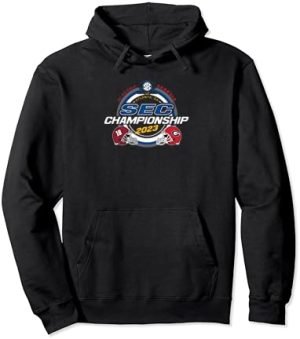 Georgia Bulldogs Alabama Crimson Tide SEC Championship 2023 Pullover Hoodie
