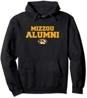 University of Missouri Mizzou Tigers Alumni with Logo Pullover Hoodie
