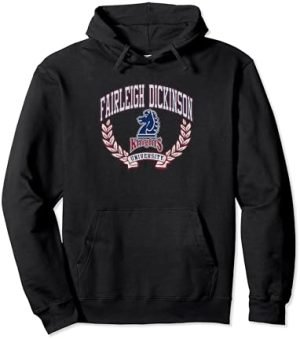 Fairleigh Dickinson Knights Victory Vintage Logo Pullover Hoodie