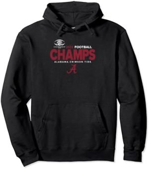 Alabama Crimson Tide SEC Champs 2023 Football Locker Room Pullover Hoodie
