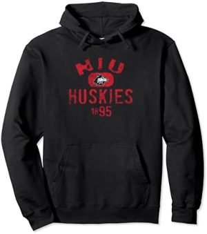 Northern Illinois Huskies Vintage 1895 Officially Licensed Pullover Hoodie