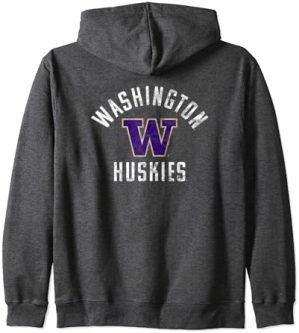 Huskies Large Zip Hoodie