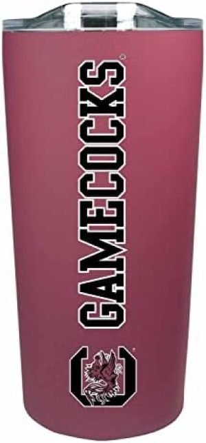 Campus Colors NCAA Stainless Steel Tumbler perfect for Gameday - 18 oz - Double Walled - Keeps Drinks Perfectly Insulated