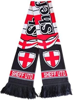 Sheffield United FC | Soccer Fan Scarf | Premium Acrylic Knit