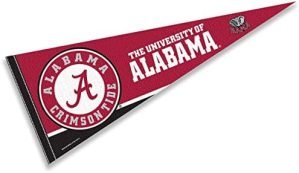 Alabama Crimson Tide Pennant Full Size Felt