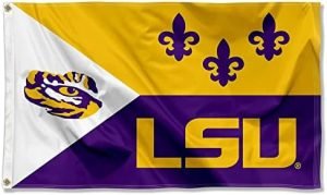 Louisiana State LSU Tigers Acadian Flag