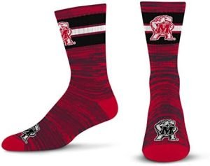 For Bare Feet NCAA First String Crew Sock