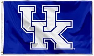 Kentucky Wildcats New UK College Flag