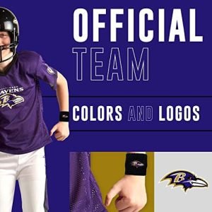 Franklin Sports NFL Team Wristbands – Youth NFL Team Logo Wristbands – All Teams