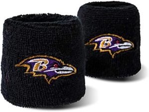 Franklin Sports NFL Team Wristbands - Youth NFL Team Logo Wristbands - Great for Costumes and Uniforms - Pair of Wristbands