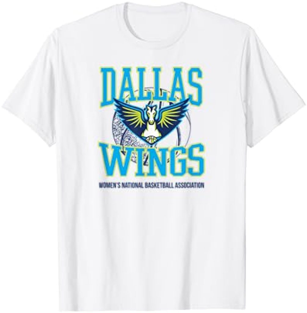 WNBA Dallas Wings with the Official Home Court T-Shirt