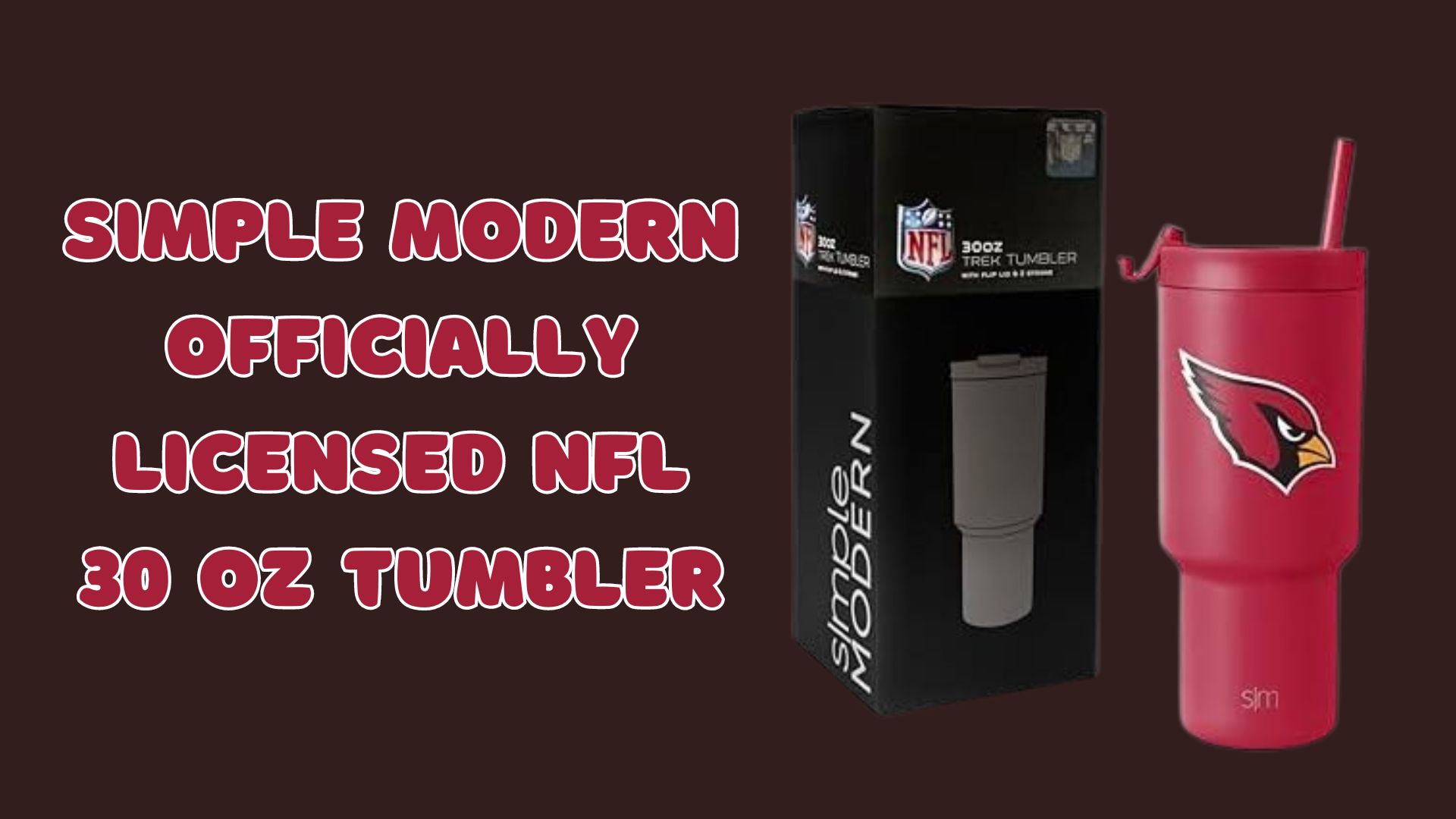 Simple Modern Officially Licensed NFL 30 oz Tumbler