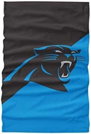 FOCO NFL Carolina Panthers Big Logo Multi-Use Neck Gaiter