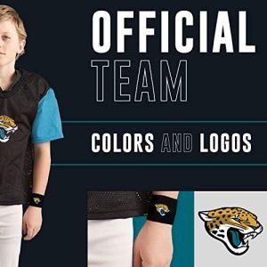 Franklin Sports NFL Jacksonville Jaguars Team Wristbands