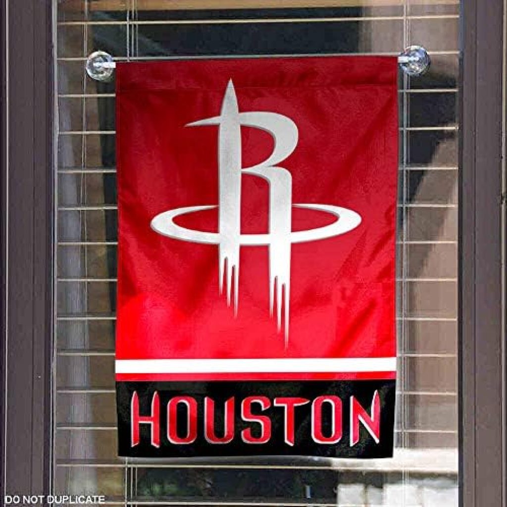 Houston Rockets Double-Sided Garden Flag