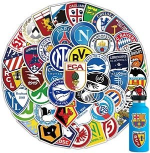 102Pcs Soccer Team Club Fans Logo Sport Stickers for Boys,2022 World Cup Football Sticker,Vinyl Waterproof Decal for Water Bottles Car Laptop Luggage Motorcycle Snowboard Phone Cute Decal Kids Teens
