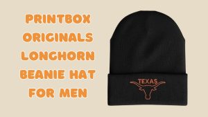 Printbox Originals Longhorn Beanie Hat for Men