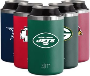 Simple Modern Officially Licensed NFL Can Coolers for Standard and Slim Cans, Beer, Soda, Seltzer and More | Ranger Collection | 12oz