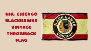 NHL Chicago Blackhawks Vintage Throwback Flag