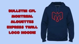 Bulletin CFL Montreal Alouettes Express Twill Logo Hoodie