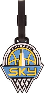 Desert Cactus Chicago Sky Luggage Tag TeamWNBA Women's National Basketball Association Bag (PVC Luggage Tag)