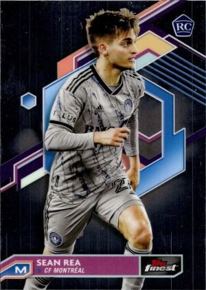 2023 TOPPS FINEST MLS #62 SEAN REA RC CF MONTREAL SOCCER OFFICIAL TRADING CARD OF MLS