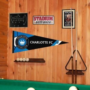 Charlotte Football Club Pennant Flag Banner