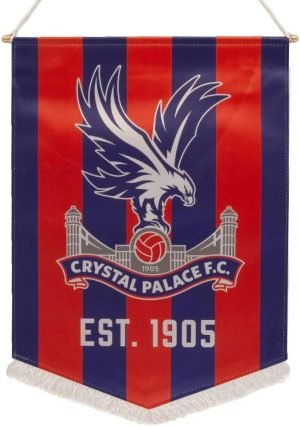 Crystal Palace FC Crest Pennant (One Size) (Blue/Red)