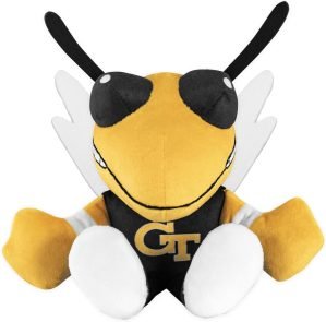 Bleacher Creatures Georgia Tech Yellow Jacket Mascot 8" Kuricha Sitting Plushies - Soft Chibi Inspired Mascot