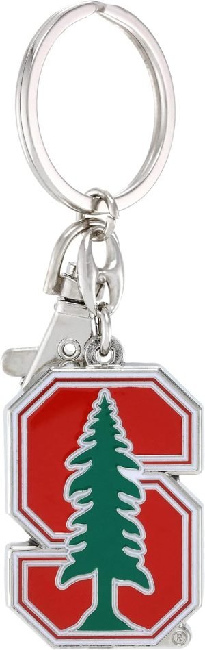 Aminco NCAA Stanford Cardinal Heavyweight Logo Keychain