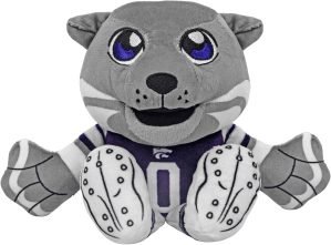 Bleacher Creatures Kansas State Wildcats Willie The Wildcat 8" NCAA Mascot Kuricha Sitting Plush - Soft Chibi Inspired Mascot