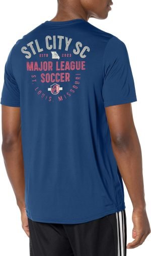 Adidas St. Louis City SC Long and Short Sleeve Pre-Game T-Shirt