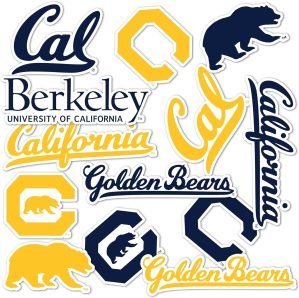 Desert Cactus University of California Berkeley Golden Bears Stickers Vinyl Decals Laptop Water Bottle Car Scrapbook T2 (Type 2)