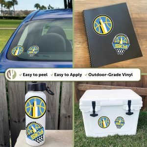 Desert Cactus WNBA Chicago Sky Sticker Vinyl Decal
