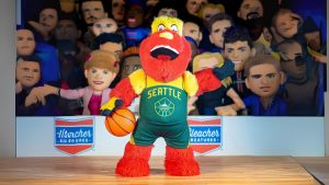 Bleacher Creatures Seattle Storm Doppler Mascot Plush Figure Review