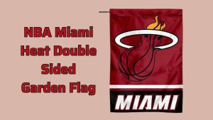 NBA Miami Heat Double Sided Garden Flag