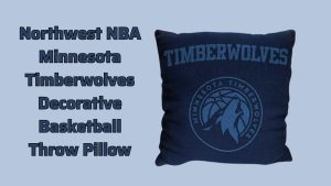 Minnesota Timberwolves Basketball Throw Pillow by Northwest NBA