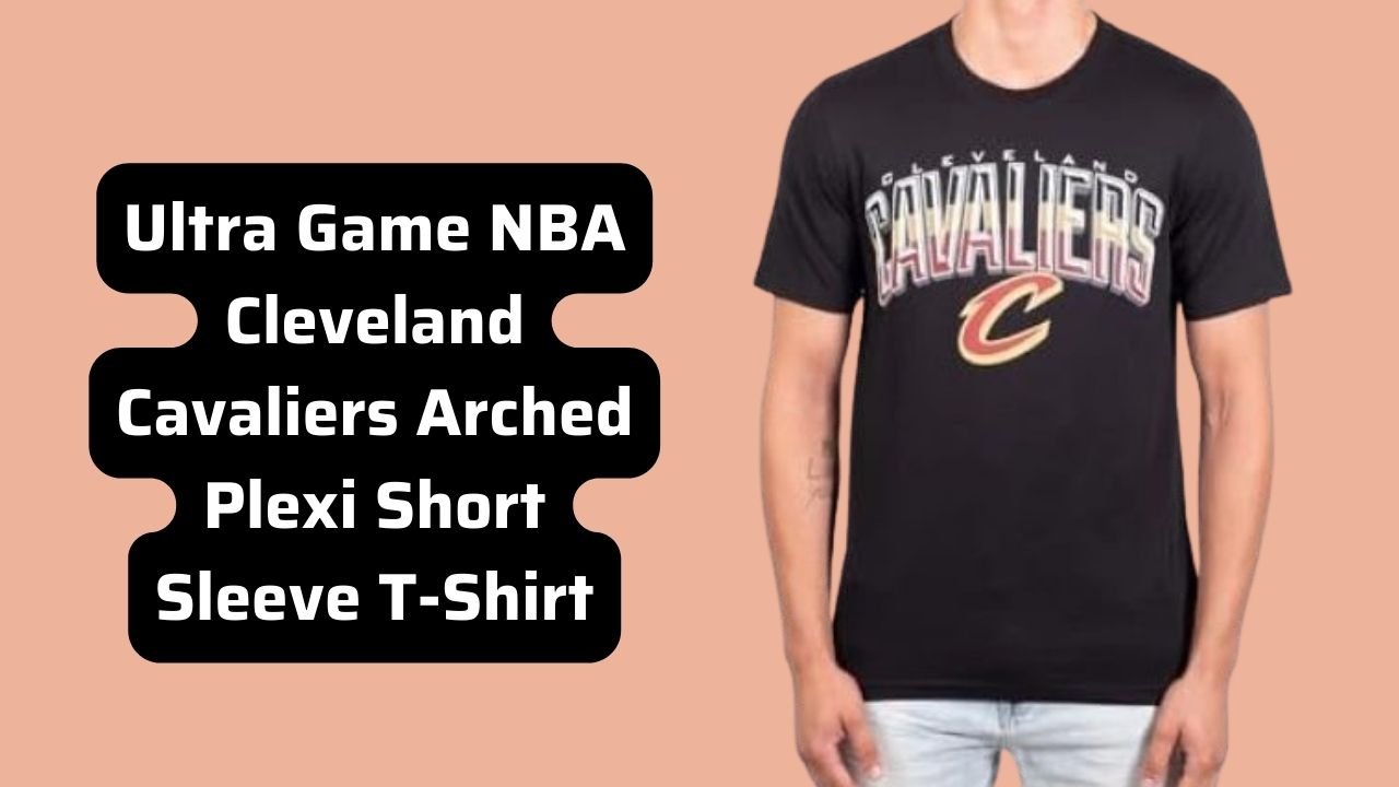 Ultra Game NBA Cleveland Cavaliers Arched Plexi Short Sleeve T-Shirt