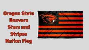 Oregon State Beavers Stars and Stripes Nation Flag