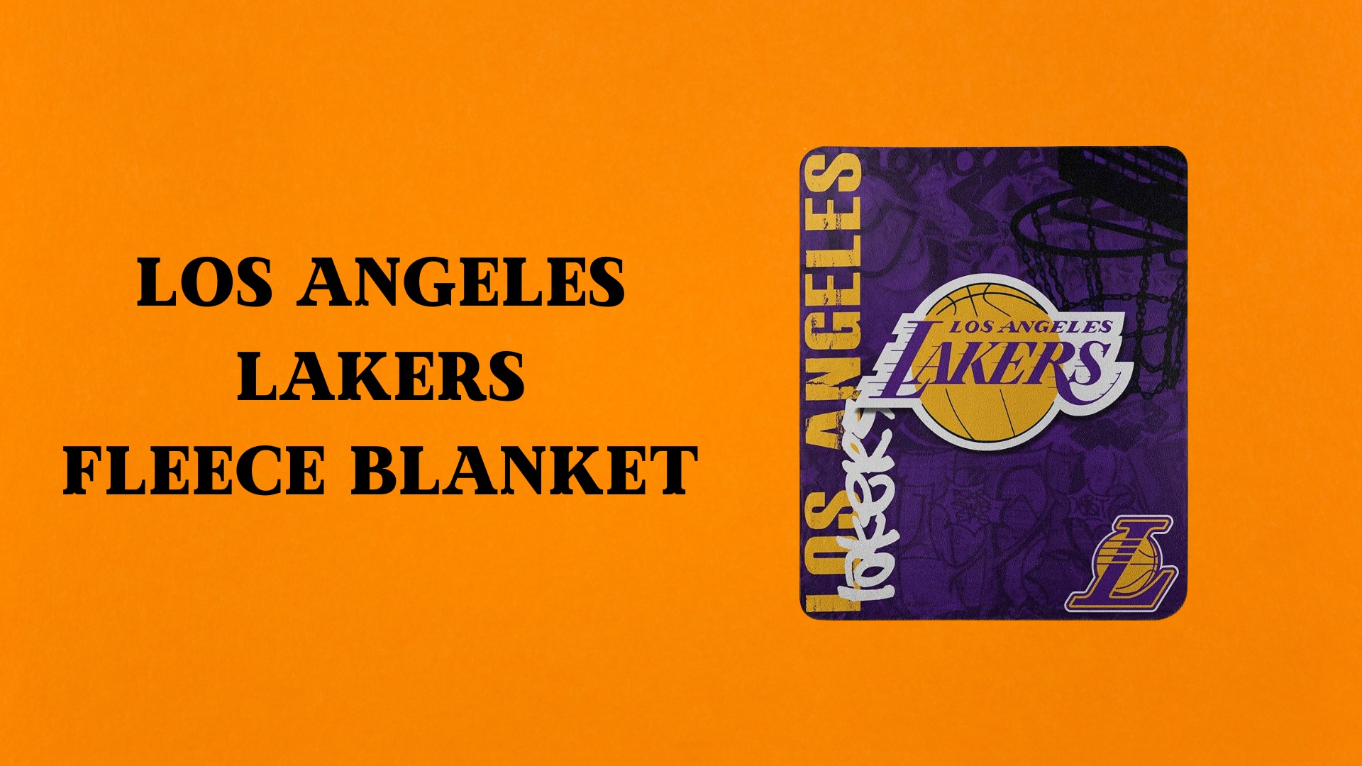 Northwest NBA Los Angeles Lakers Fleece Throw Blanket Review