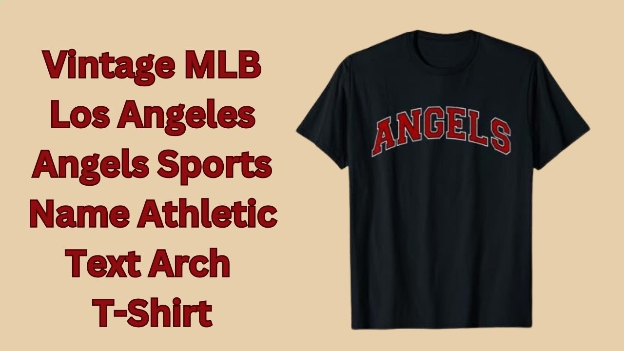 Unveiling the classic charm: vintage mlb los angeles angels sports name athletic text arch t-shirt - sports store history Vintage MLB Los Angeles Angels Sports
