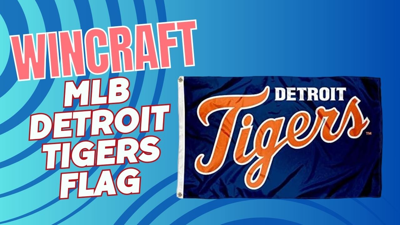 WinCraft MLB Detroit Tigers Flag 3×5 Banner